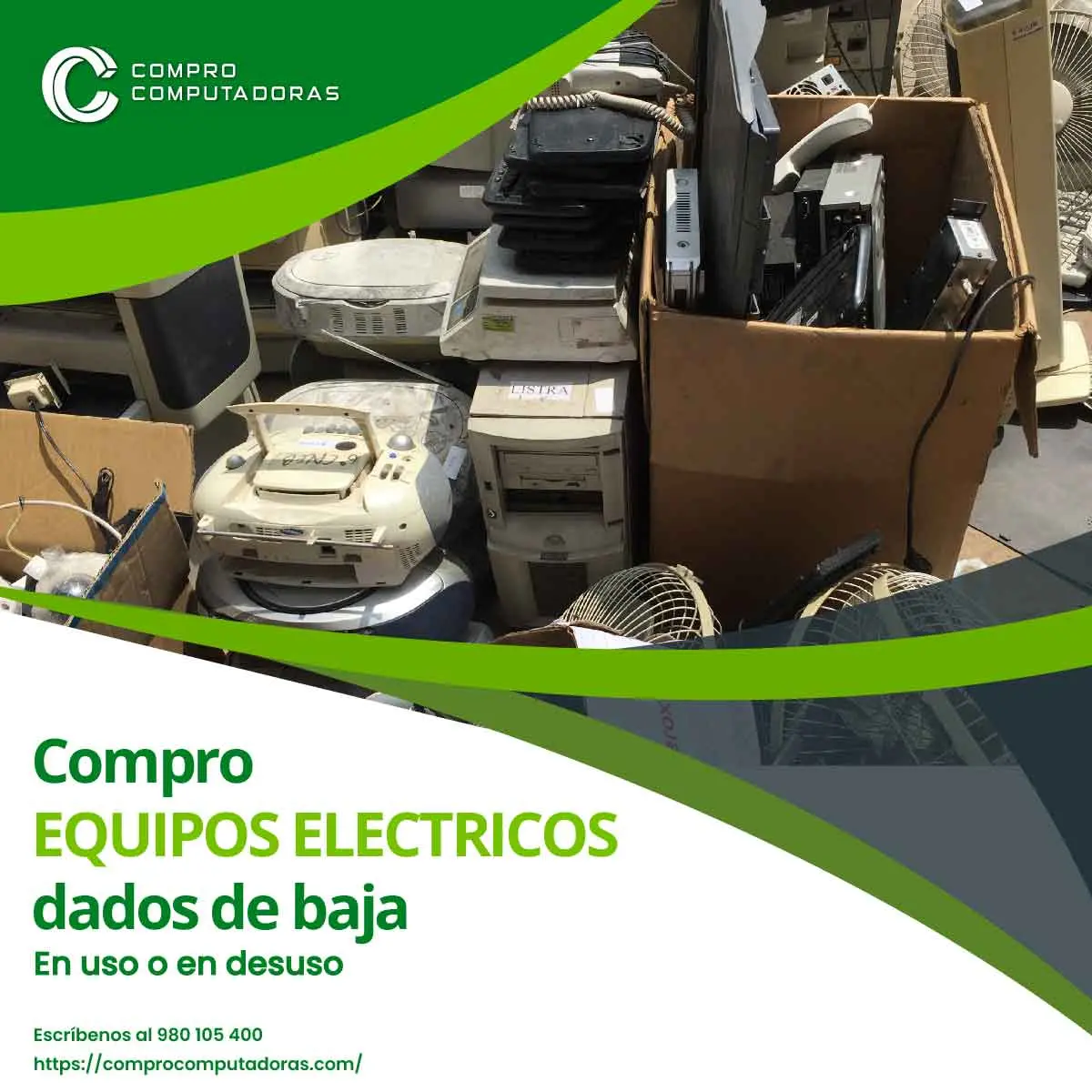 Lima compra de computadoras de oficina y hogar