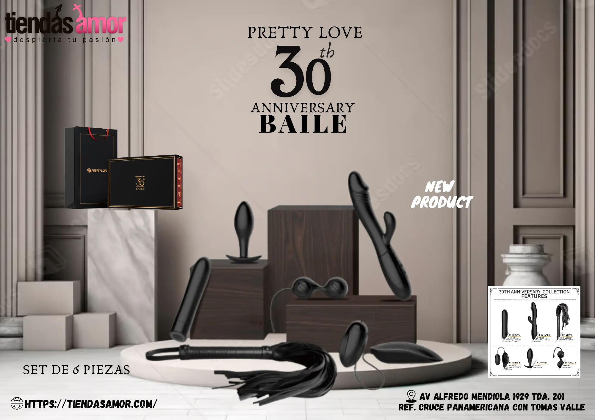 JUEGO DE VIBRADORES EL MEJOR REGALO DE UNA MUJER 