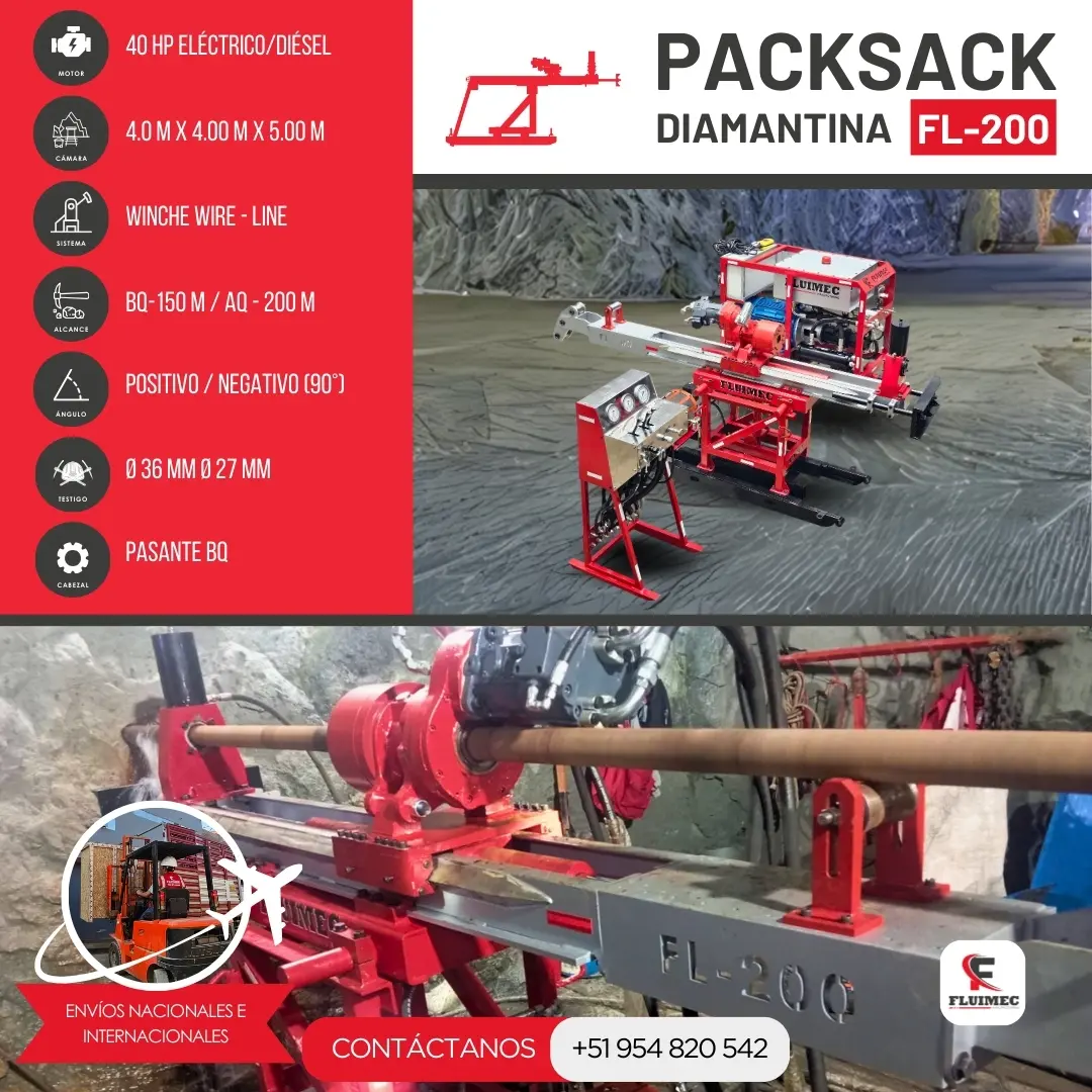 PACKSACK DIAMANTINA FL-200 FLUIMEC 