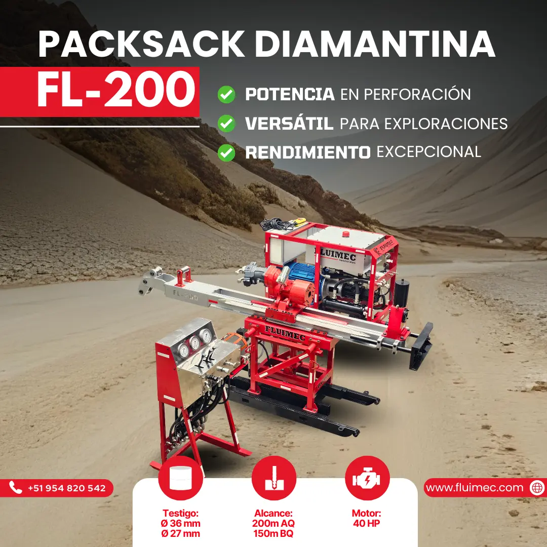 PACKSACK DIAMANTINA FL-200 TRABAJOS EN SUPERFICIE 