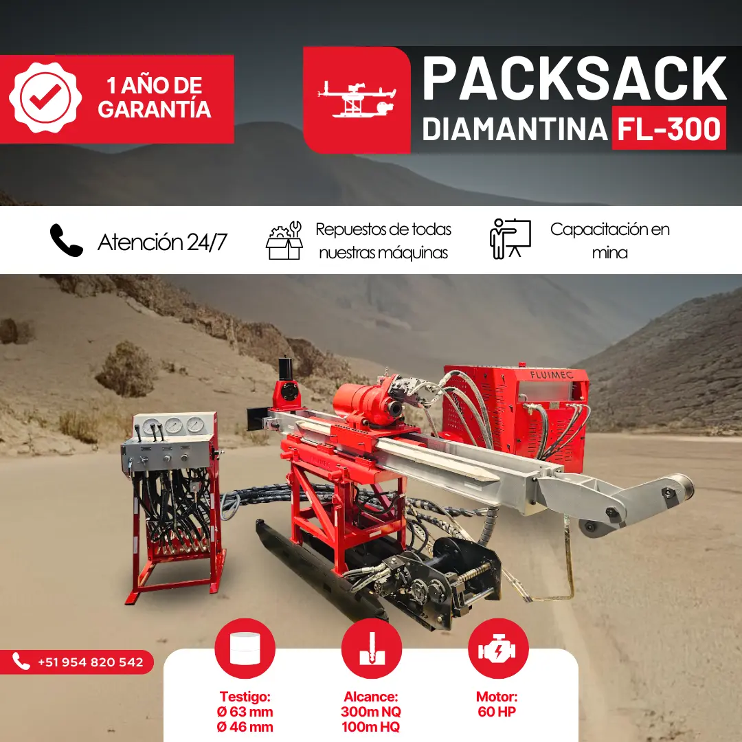 PACKSACK DIAMANTINA FL300 TRABAJOS EN SUPERFICIE 