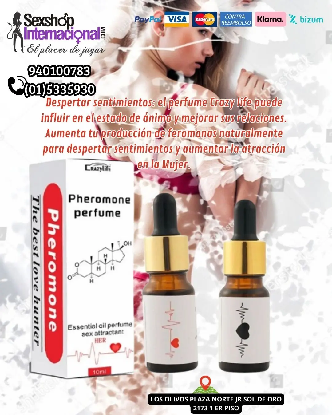 perfume con fermonas potentes para llamar la atencion