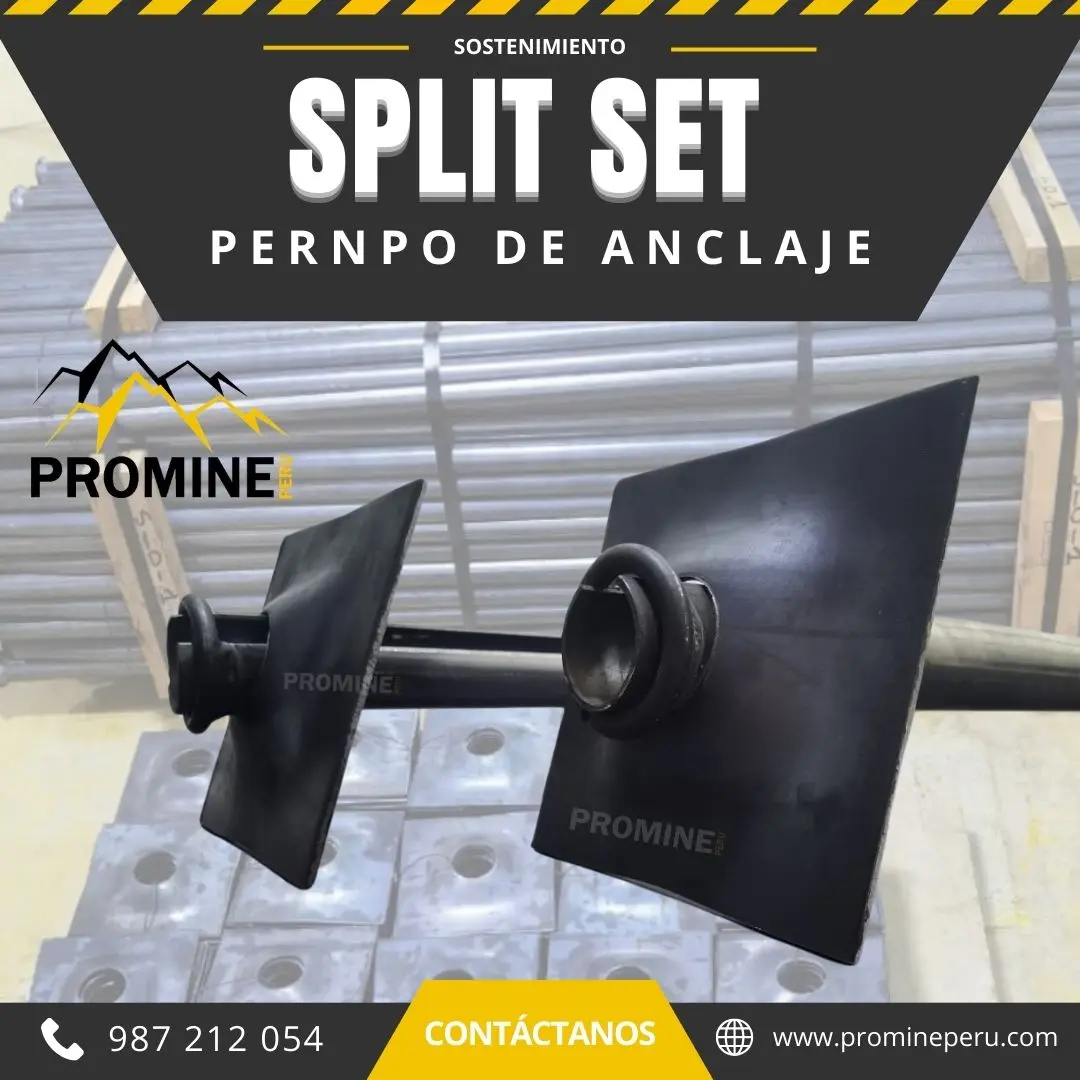 Sostenimiento subterráneo que da resultados Promine Perú