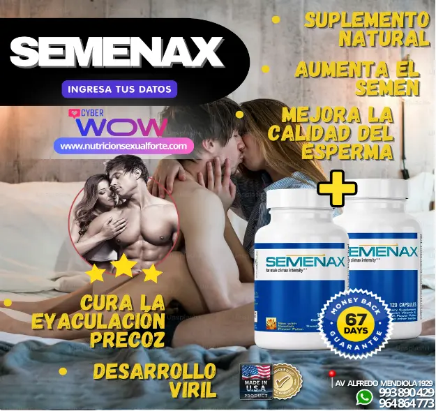SEMENAX CURA LA IMPOTENCIA SEXUAL - AHORA MISMO - SEXSHOP 