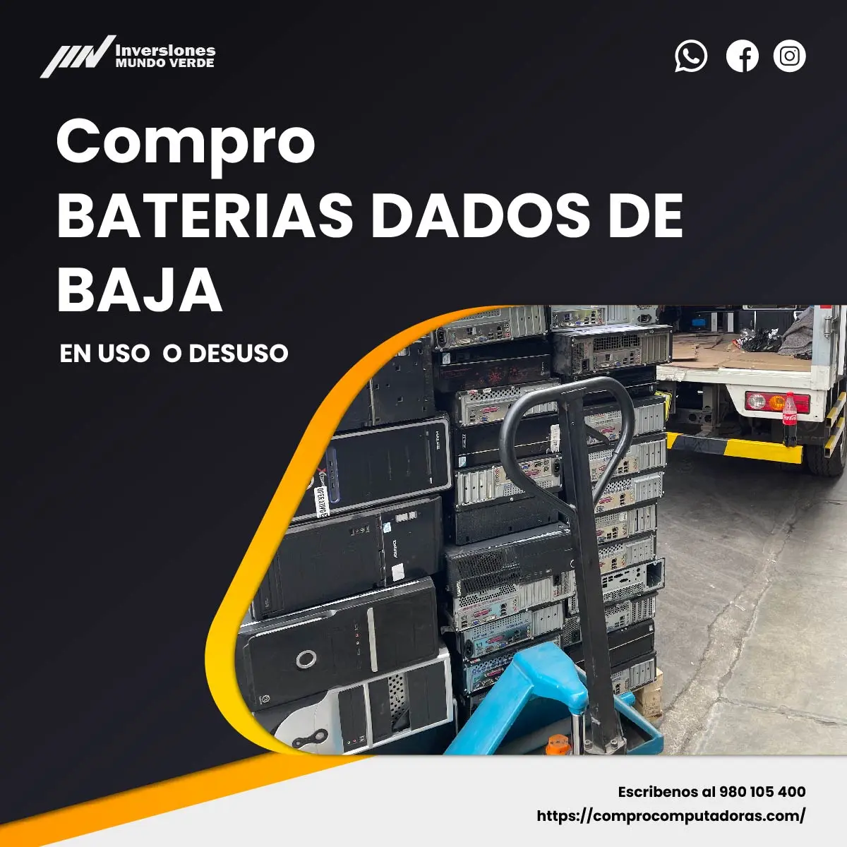 TIENES BATERIAS EN DESUSO LO COMPRAMOS 