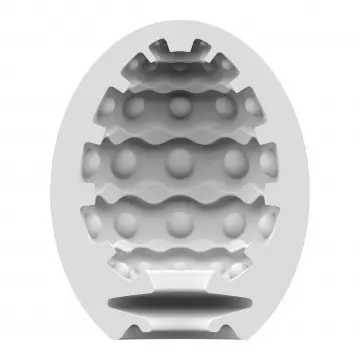 HUEVO ACARICIADOR SATISFAYER BURBUJA -VIOLETA