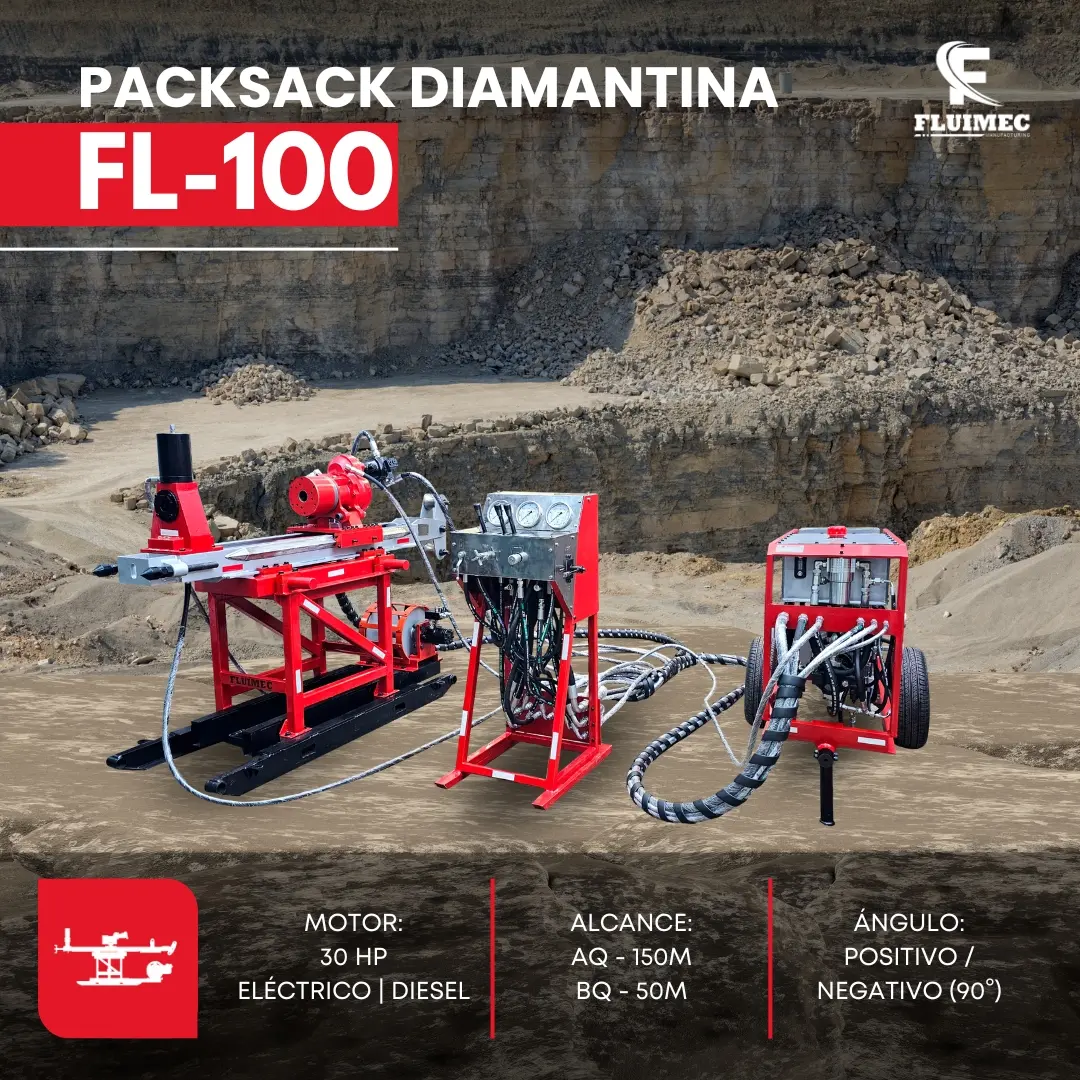 PACKSACK DIAMANTINA FL100 trabajos en superficie 