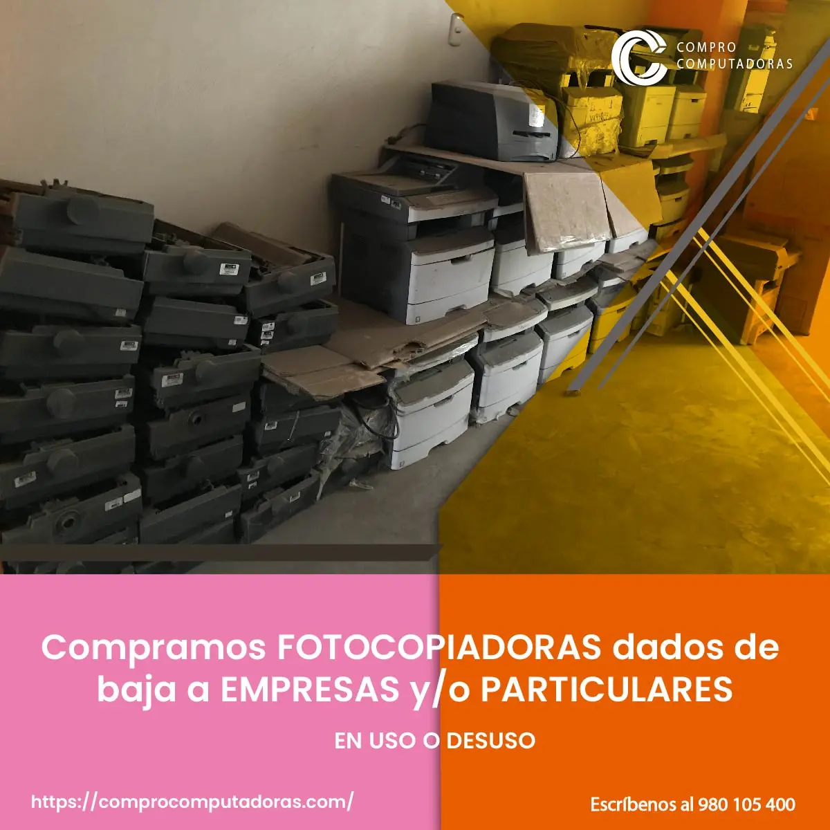 Compra de computadoras en Lima para reciclaje responsable