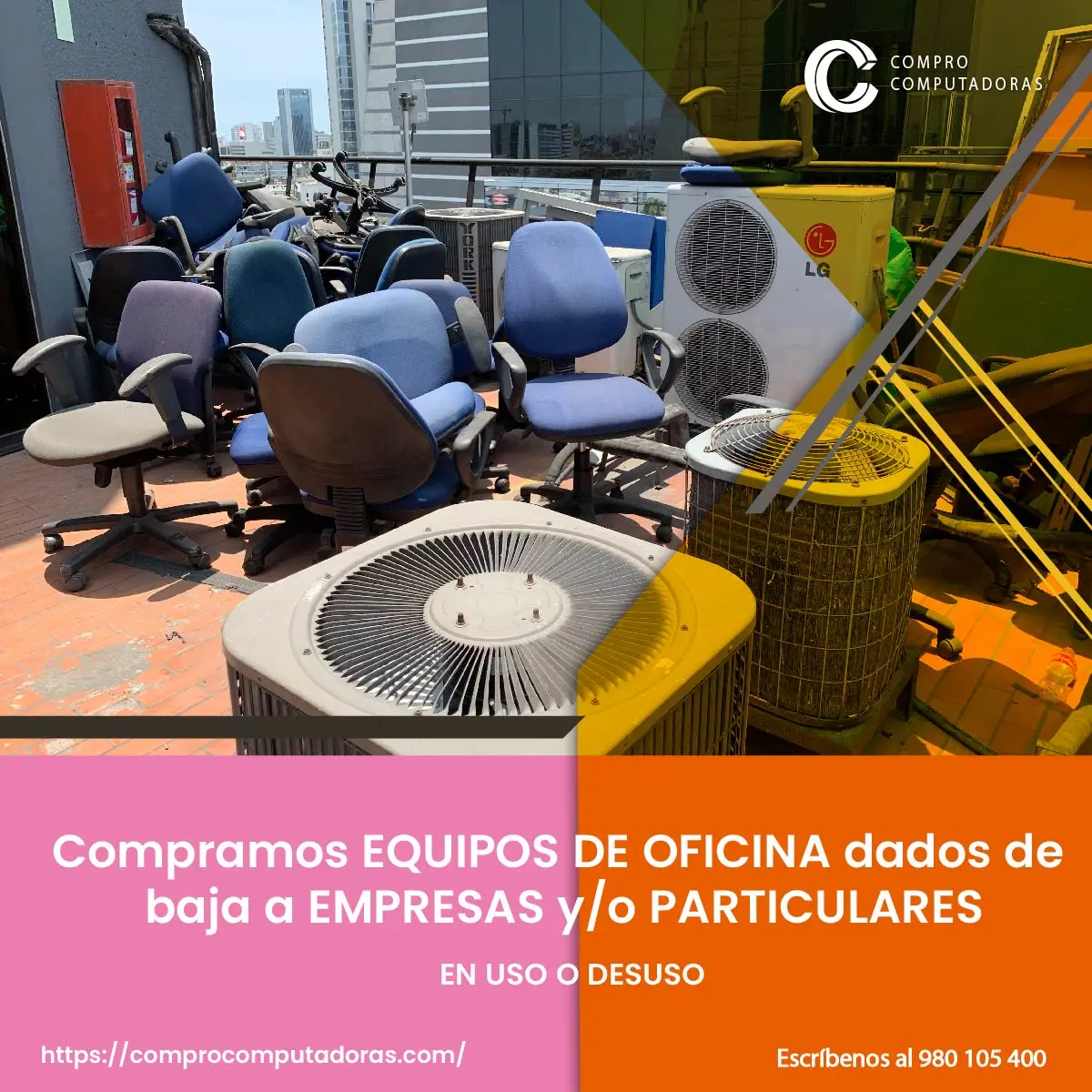 TIENES EQUIPOS DE OFICINA LO COMPRAMOS 