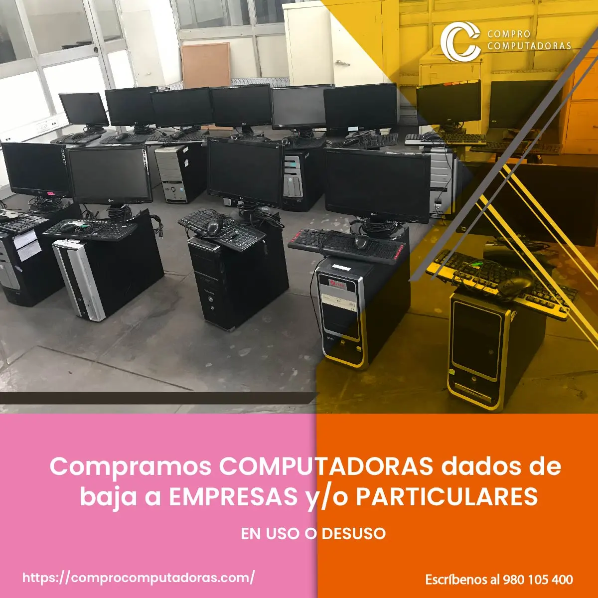 TIENES COMPUTADORAS LO COMPRAMOS 