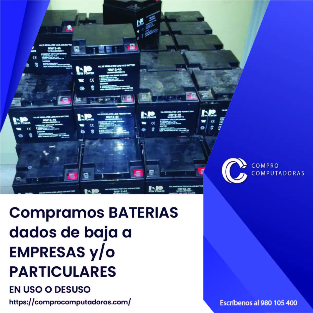 Compra de computadoras al contado en Lima