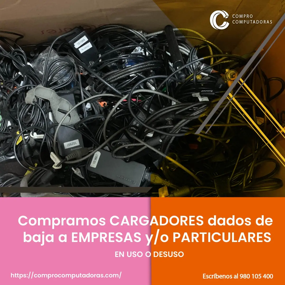 TIENES CARGADORES LO COMPRAMOS 