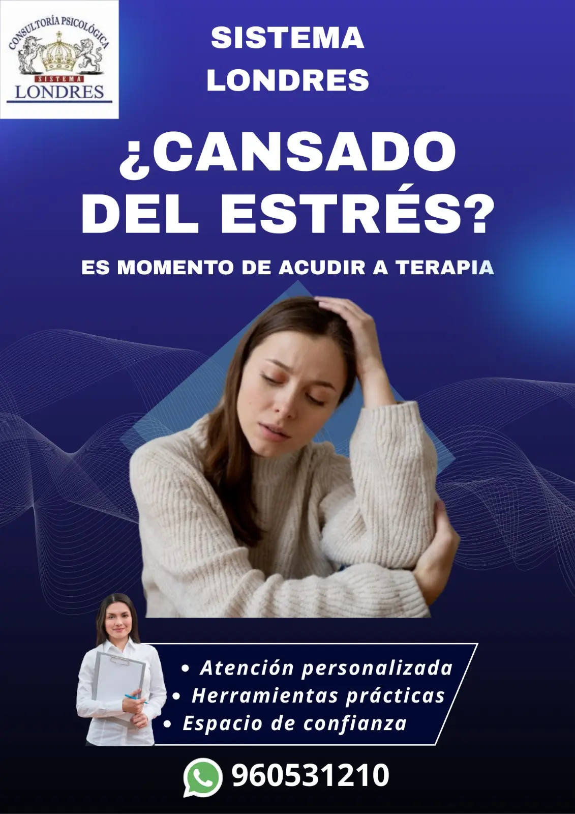  CANSADO DEL ESTRES EN SISTEMA LONDRES TE AYUDAMOS