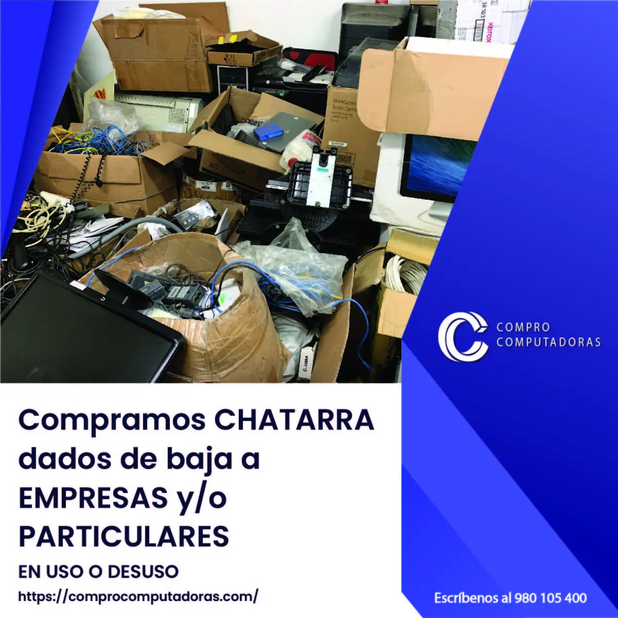 TIENES CHATARRA LO COMPRAMOS 