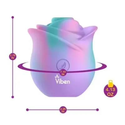 Masturbador Estimulador Inalámbrico Unicornio Zen Rose