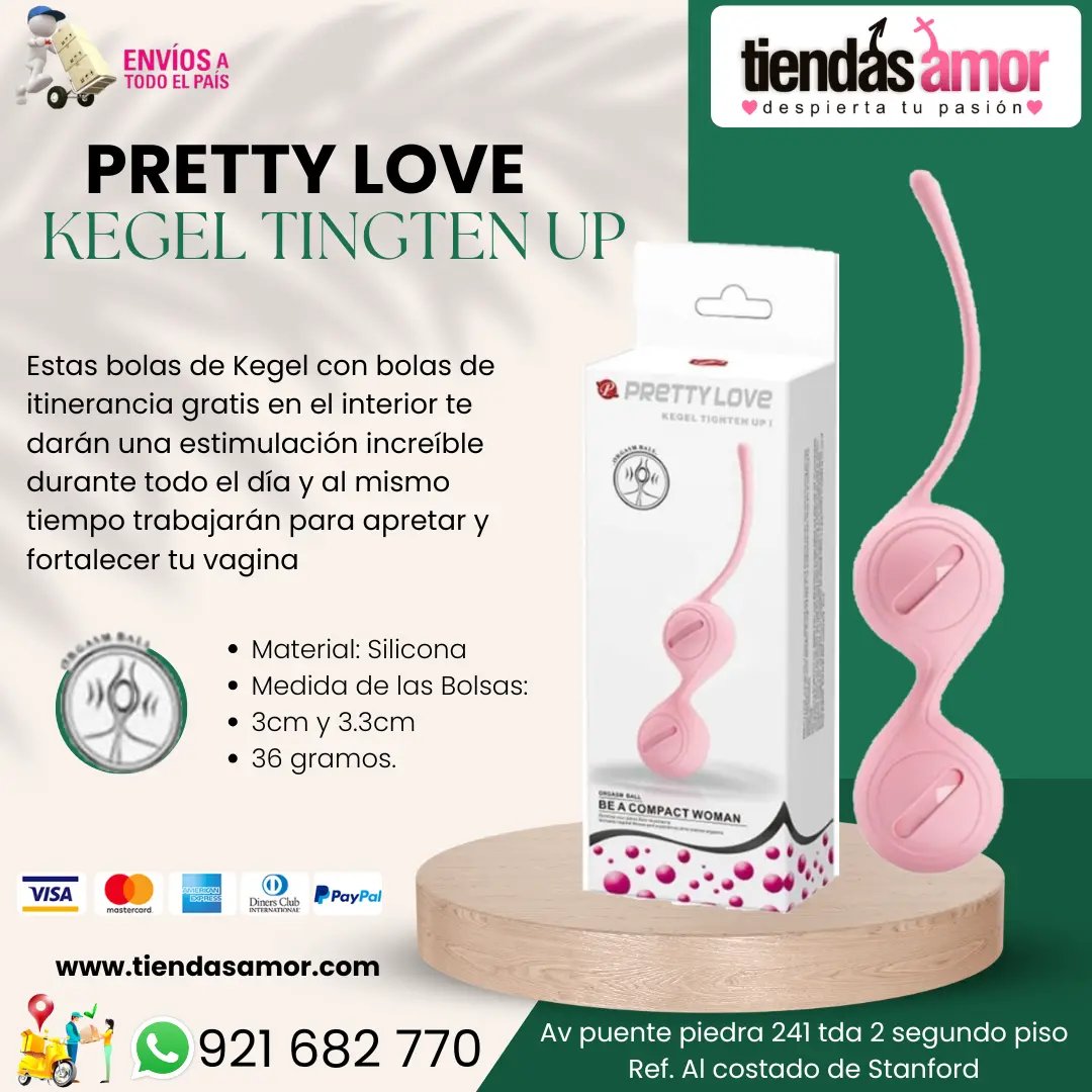 PRETTY LOVE KEGEL TINGTEN UP te darán una estimulación incre