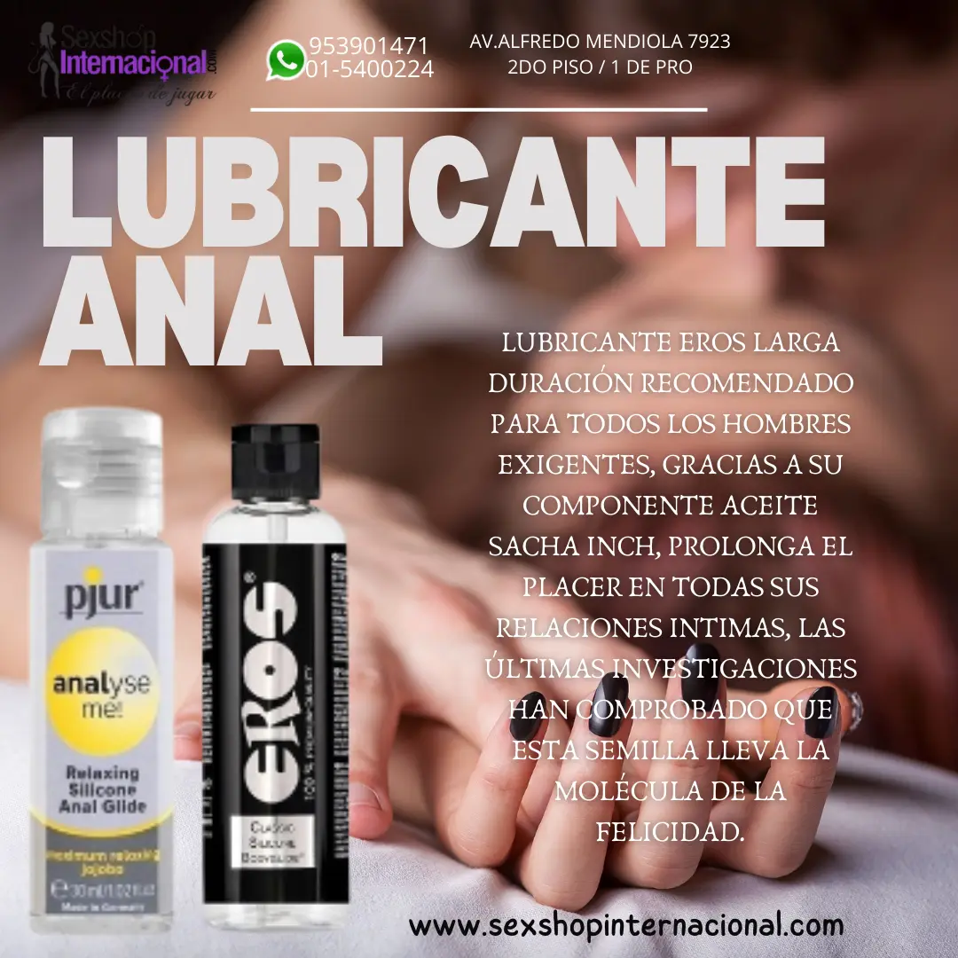 LUBRICANTE ANALES-SEXSHOP LOS OLIVOS