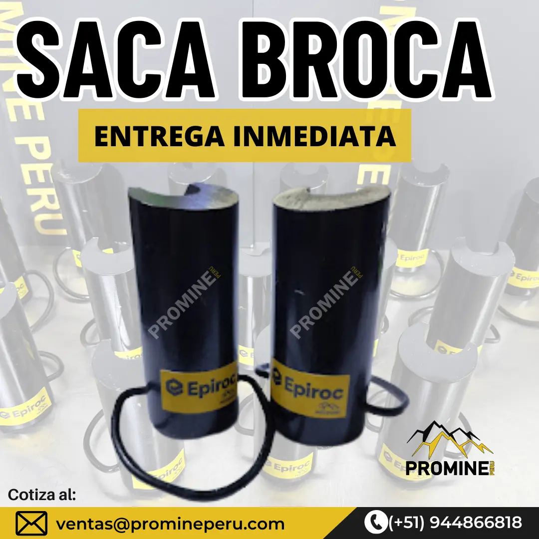 Sostenimiento Minero Saca Broca accesorio