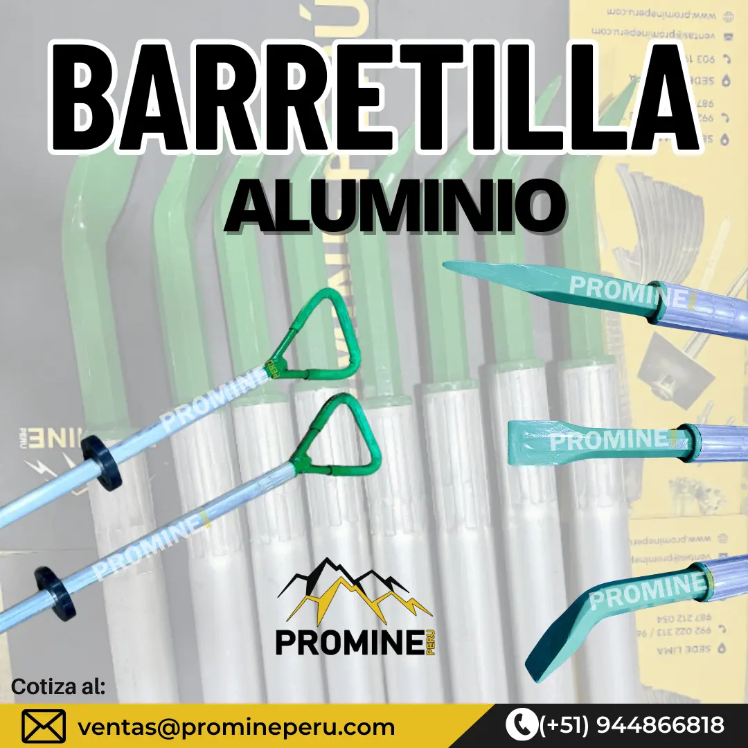 Sostenimiento Desate Barretilla de Aluminio