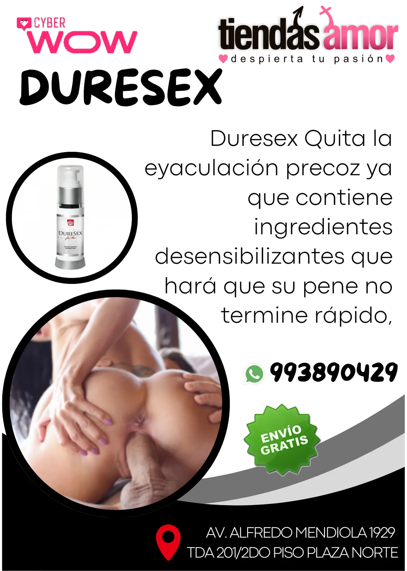 DURESEX RETARDANTE - TIENDAS AMOR