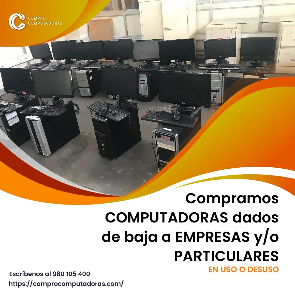 TIENES COMPUTADORAS LO COMPRAMOS 
