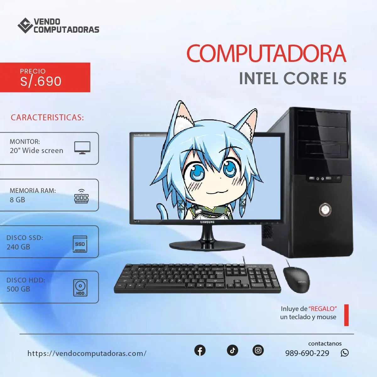 Computadoras potentes al mejor precio listas para trabajar 