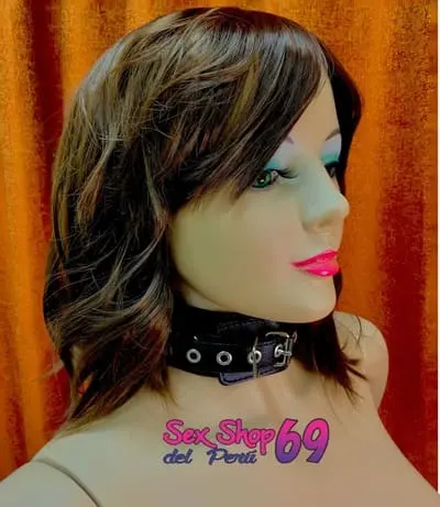 A-COLLARIN CUERO DE MEDIANOCHE