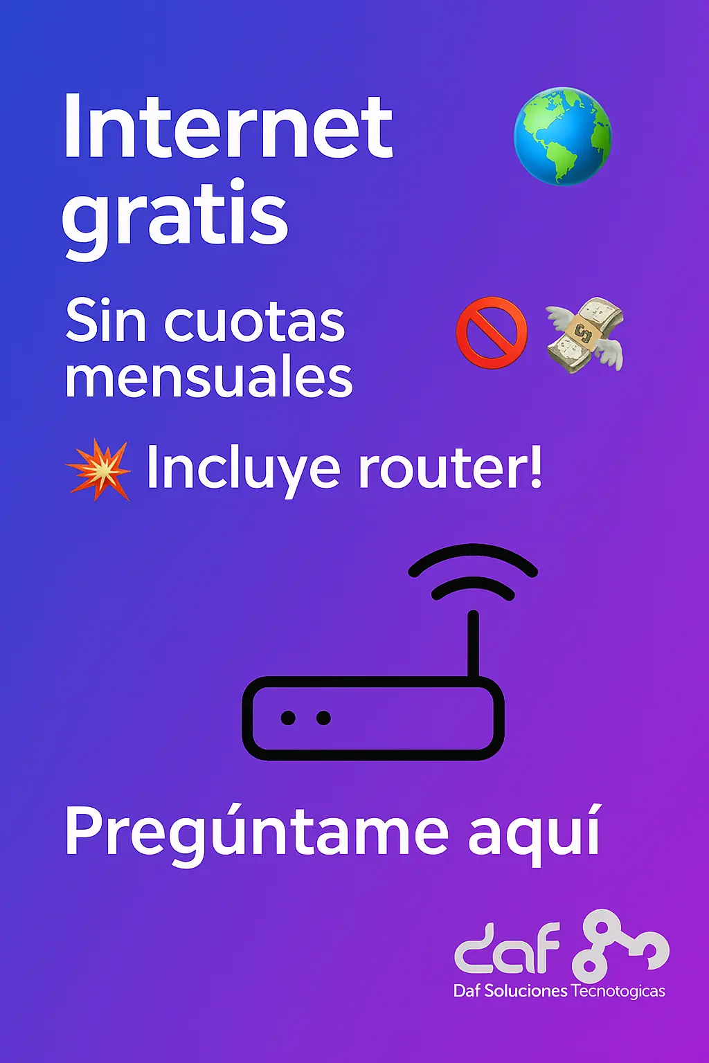 Internet Hogar gratis 