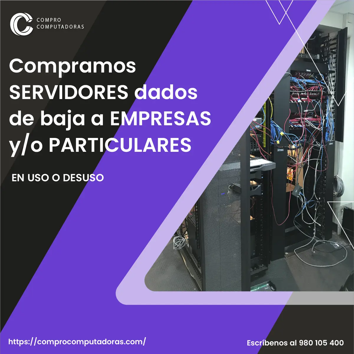 TIENES SERVIDORES ANTIGUOS LO COMPRAMOS 