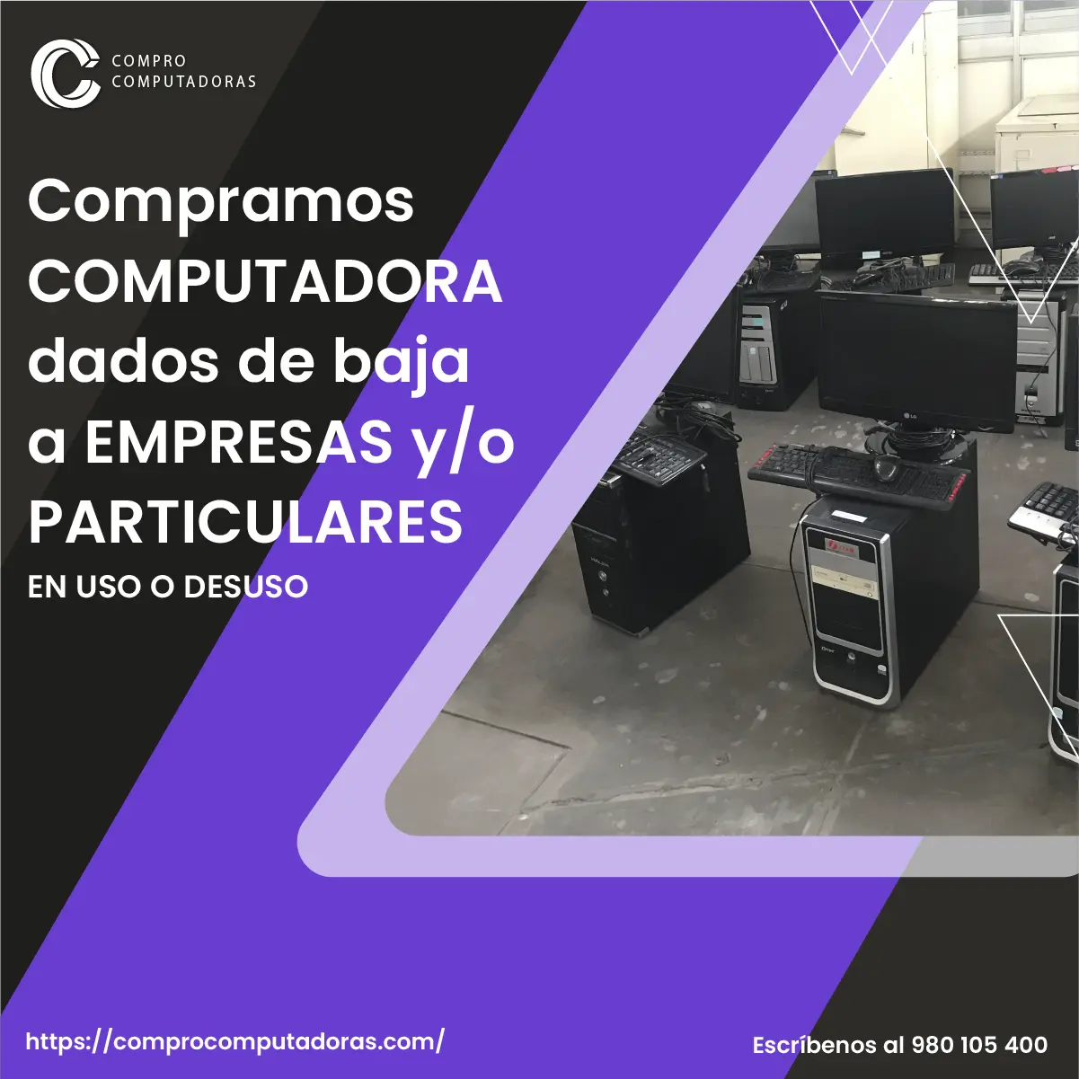 TIENES COMPUTADORAS LO COMPRAMOS 