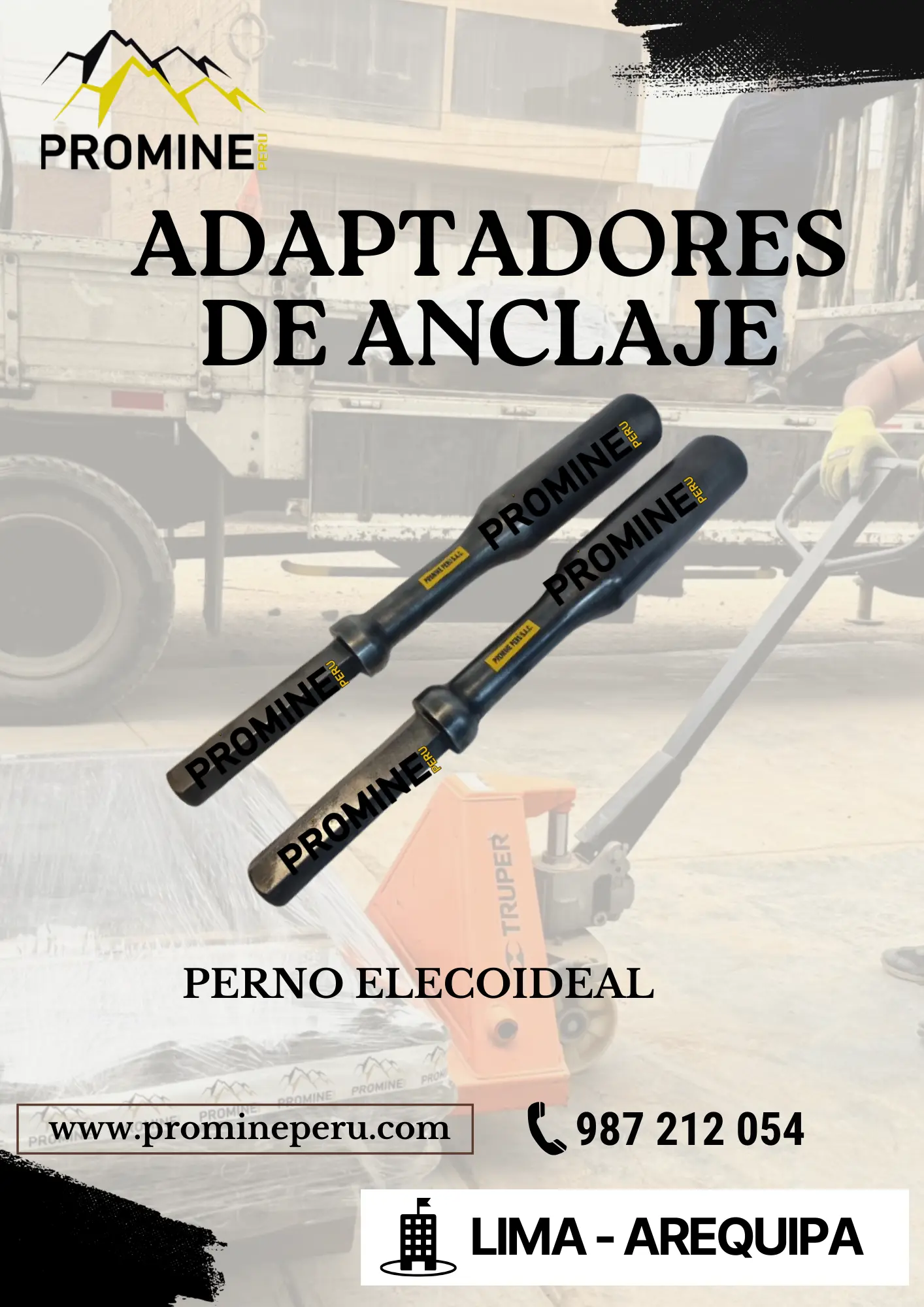 Conector de Perno Helicoidal con Sistema de Anclaje