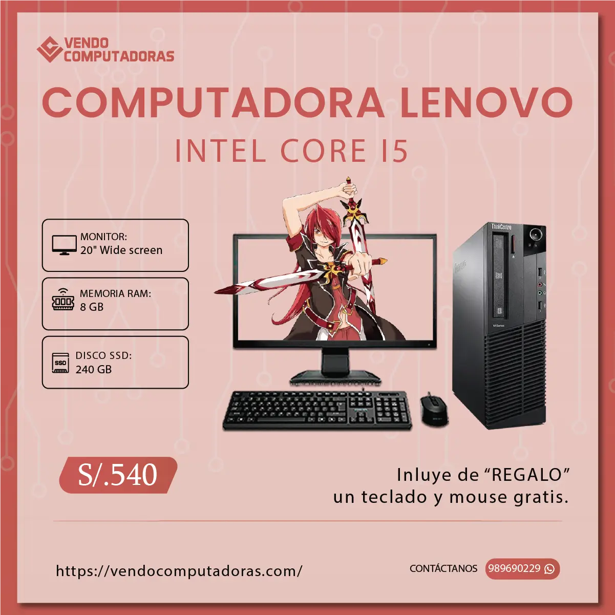 Ofertas en computadoras con accesorios incluidos