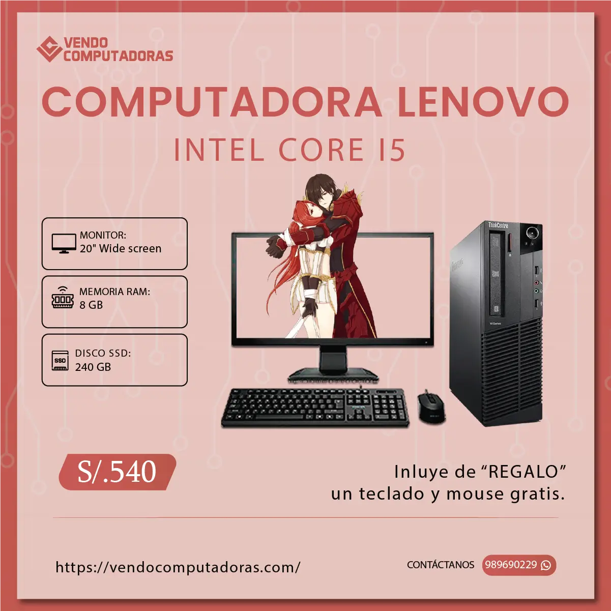 Ofertas en computadoras con accesorios incluidos