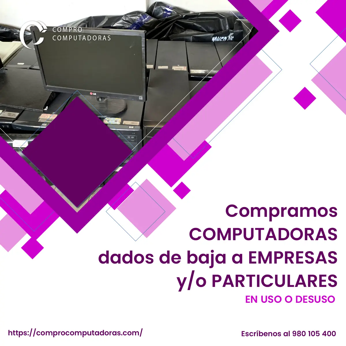 Compramos tu computadora en Lima