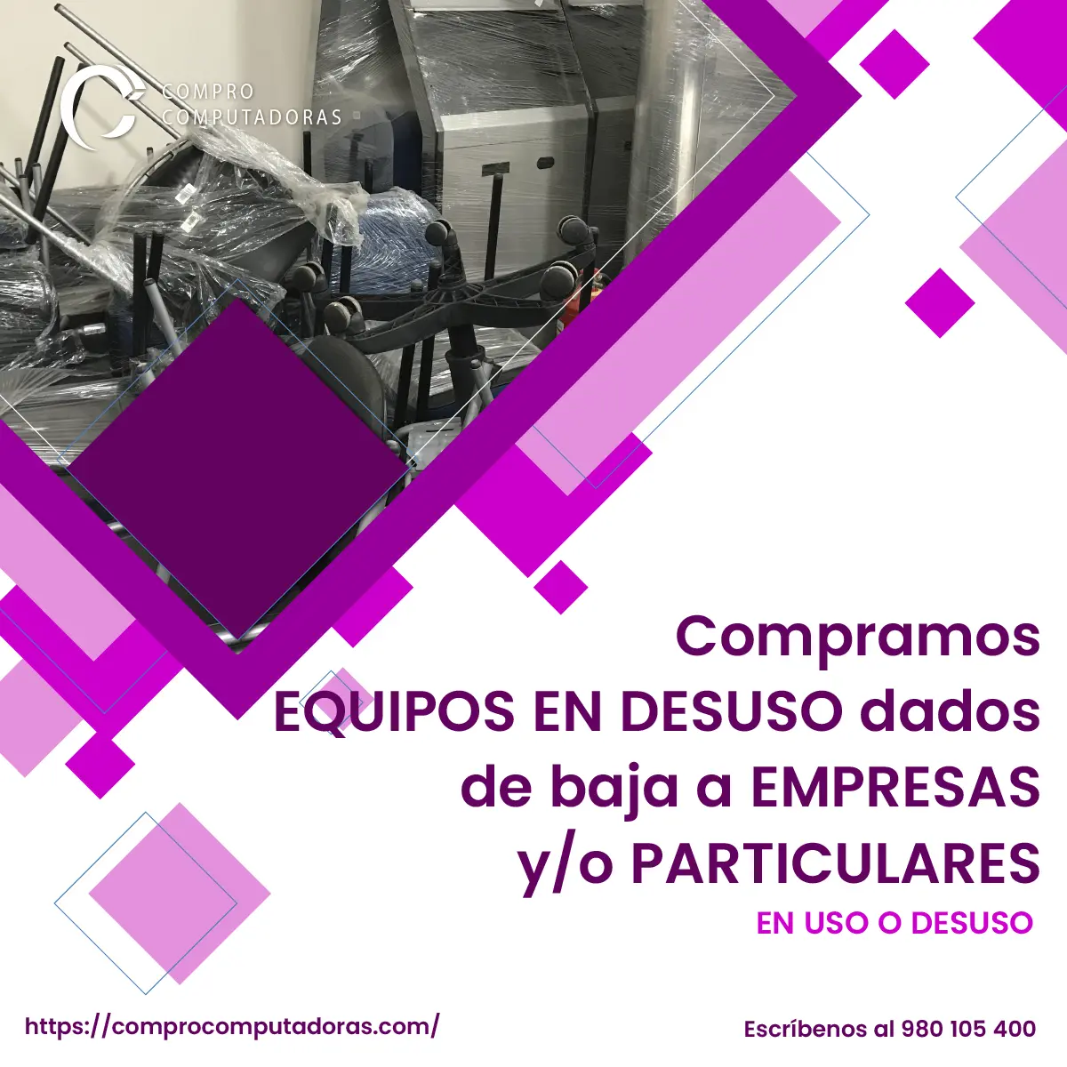 Compra rápida de computadoras en Lima