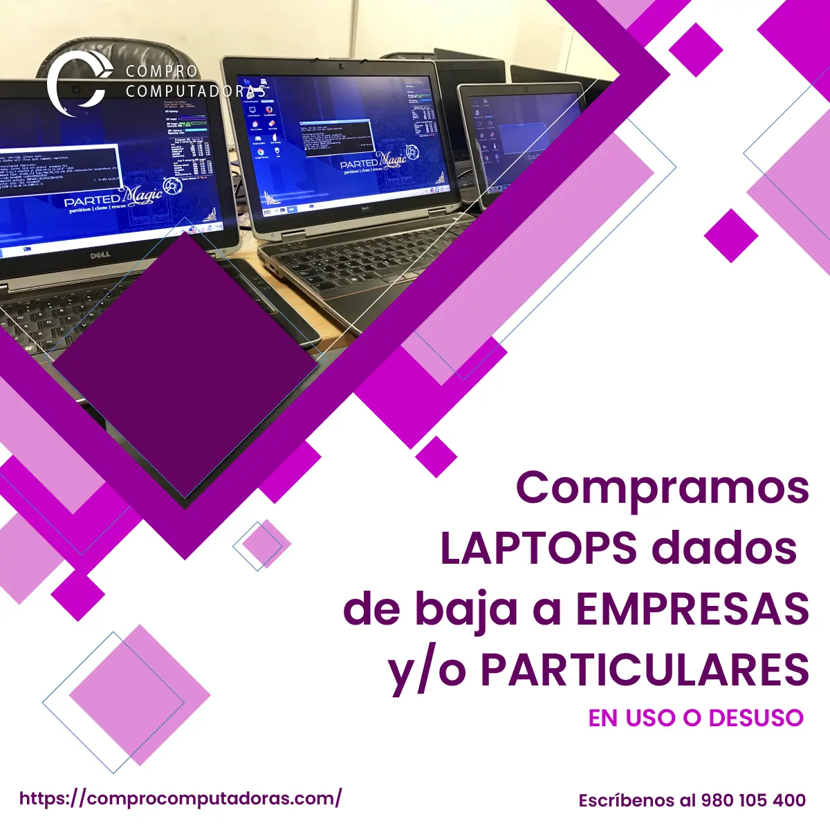 Compramos computadoras viejas en Lima