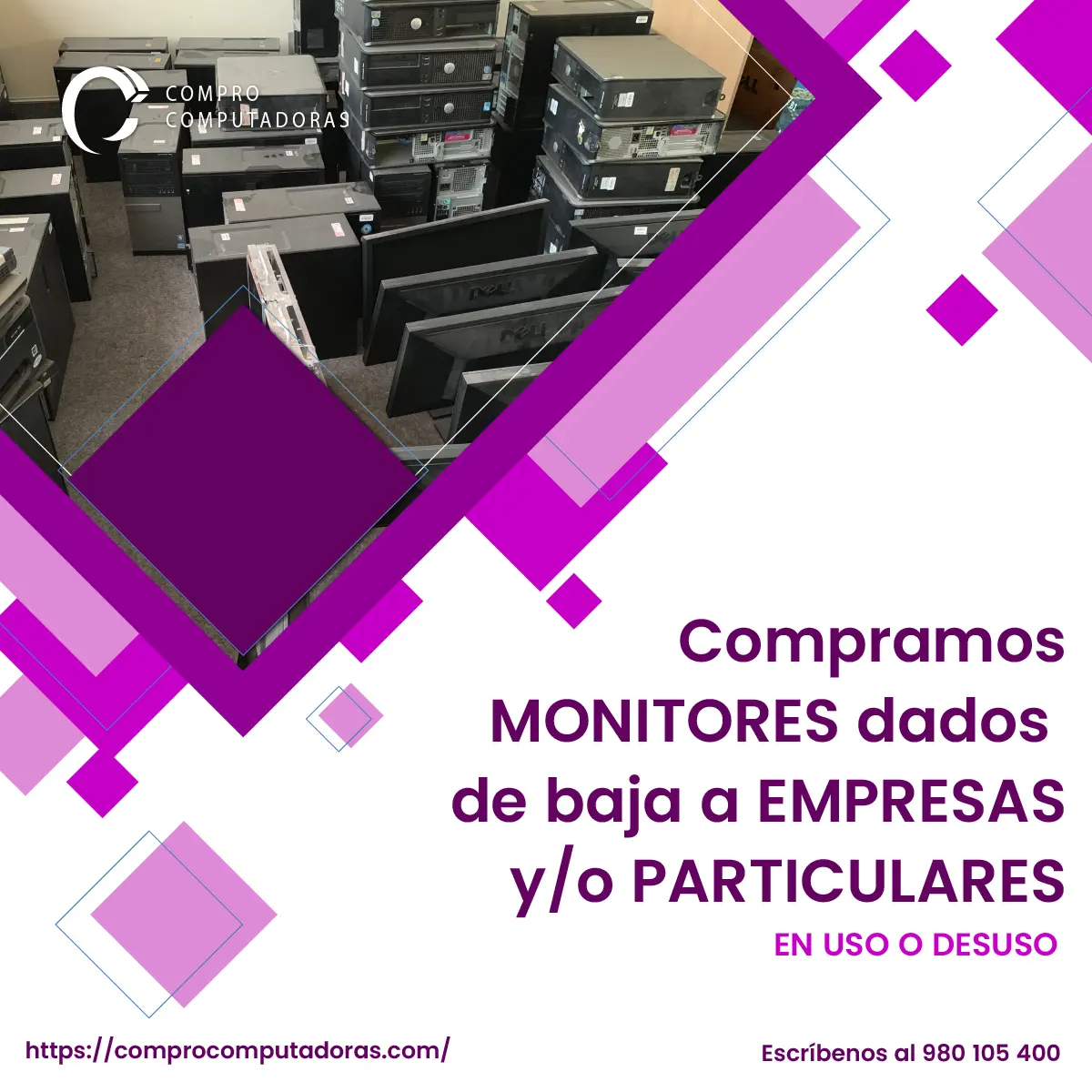 Compramos computadoras viejas en Lima