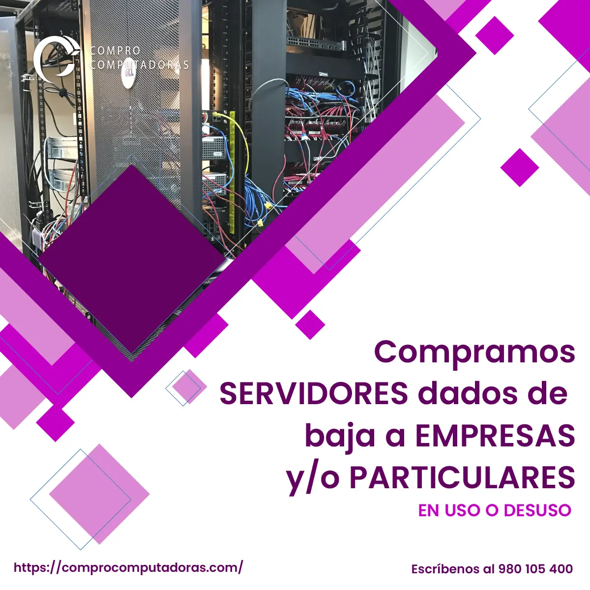 TIENES SERVIDORES ANTIGUOS LO COMPRAMOS 