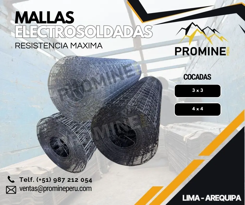 Mallas Electrosoldadas de Alta Resistencia para Construcción