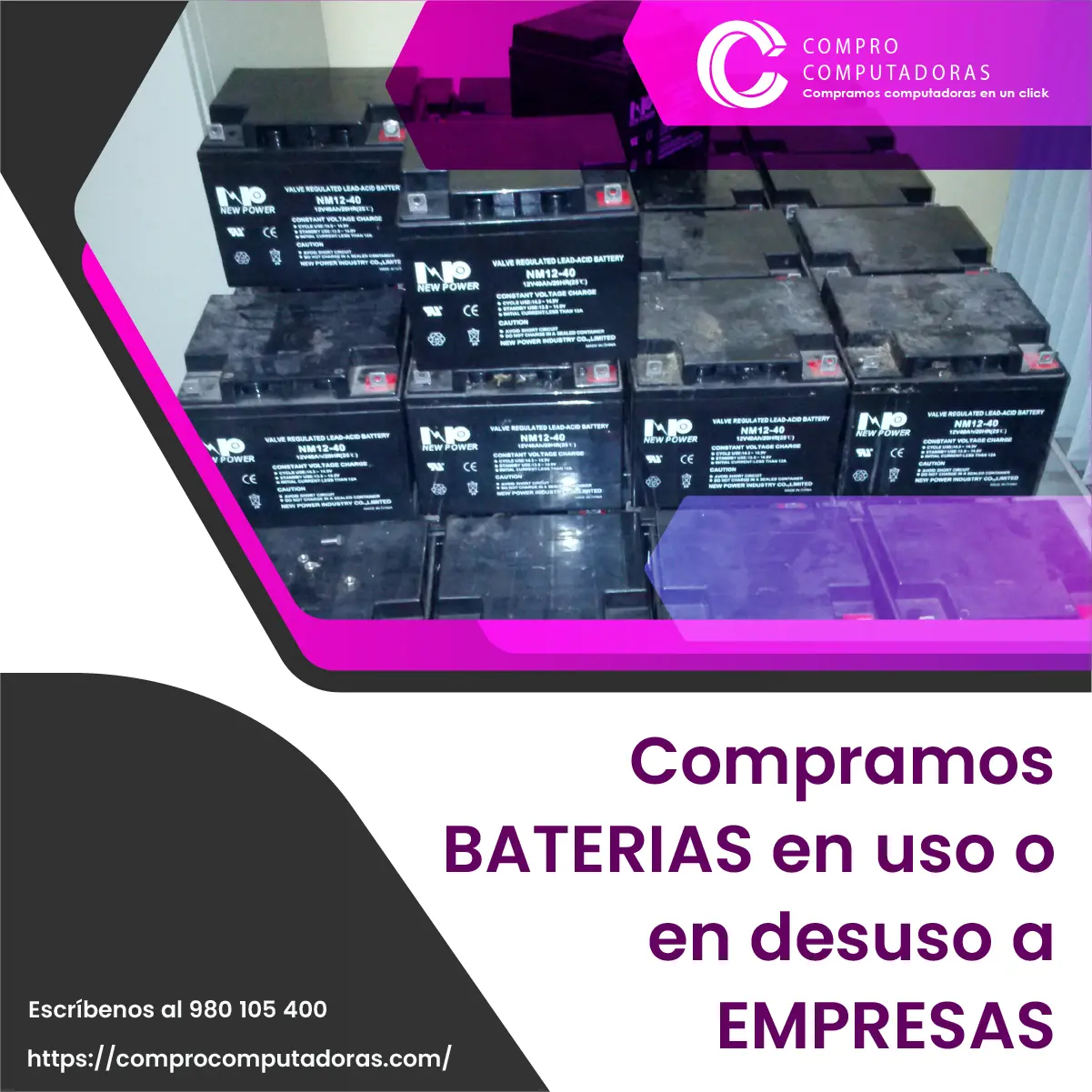 Compramos Computadoras en Todo Lima
