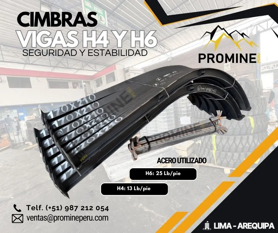 Construye en Grande Vigas Cimbra H4 y H6