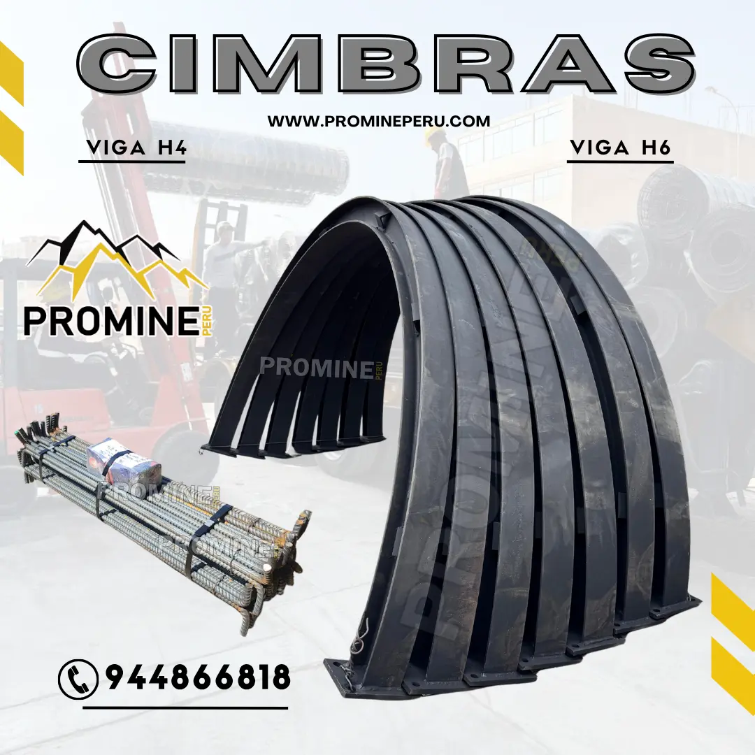 Cimbras Metálicas Soporte estructural túneles