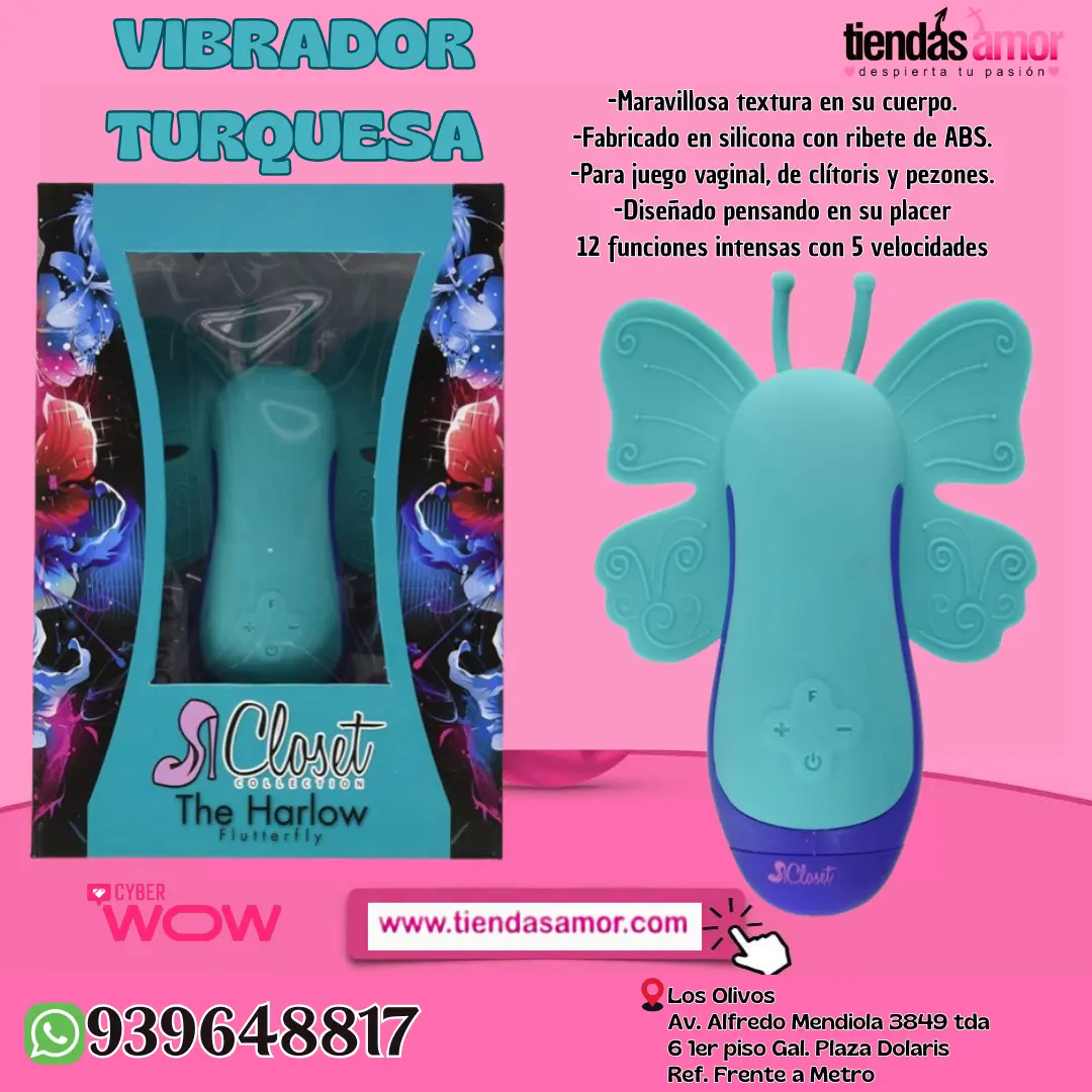 VIBRADOR MARIPOSA PARA LOS CLITORIS