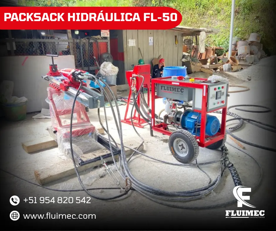PACKSACK HIDRÁULICA FL50 mineria 