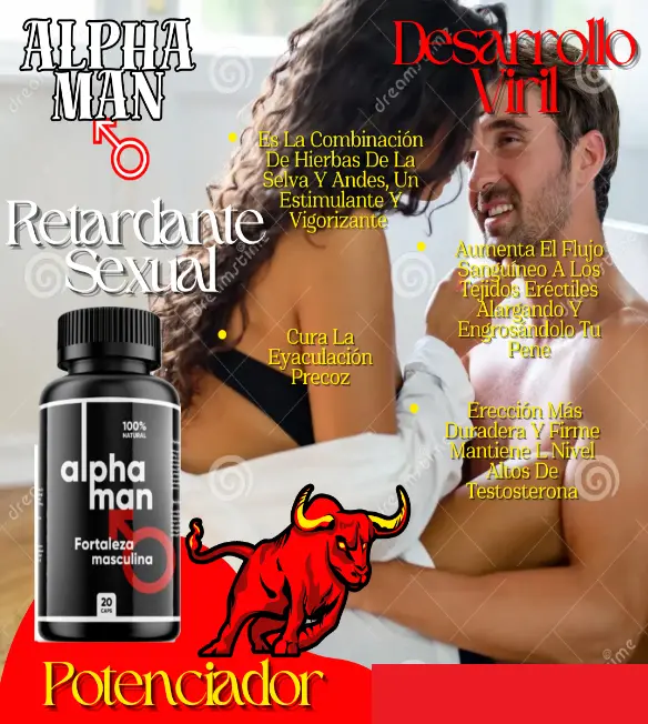 ALPHAMAN AUMENTA EL LARGO Y GROZOR DE TU PENE EN SEMANAS 
