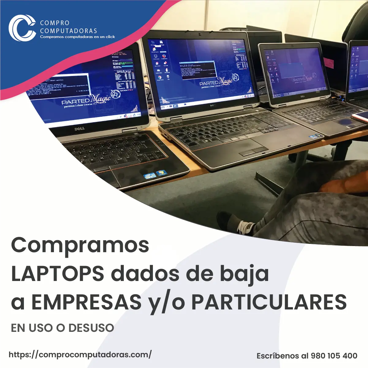 TIENES LAPTOS EN DESUSO LO COMPRAMOS 