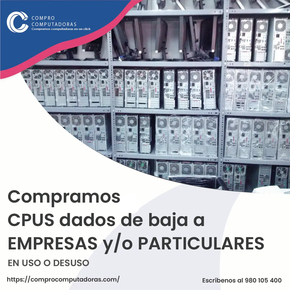 TIENES CPU LO COMPRAMOS 