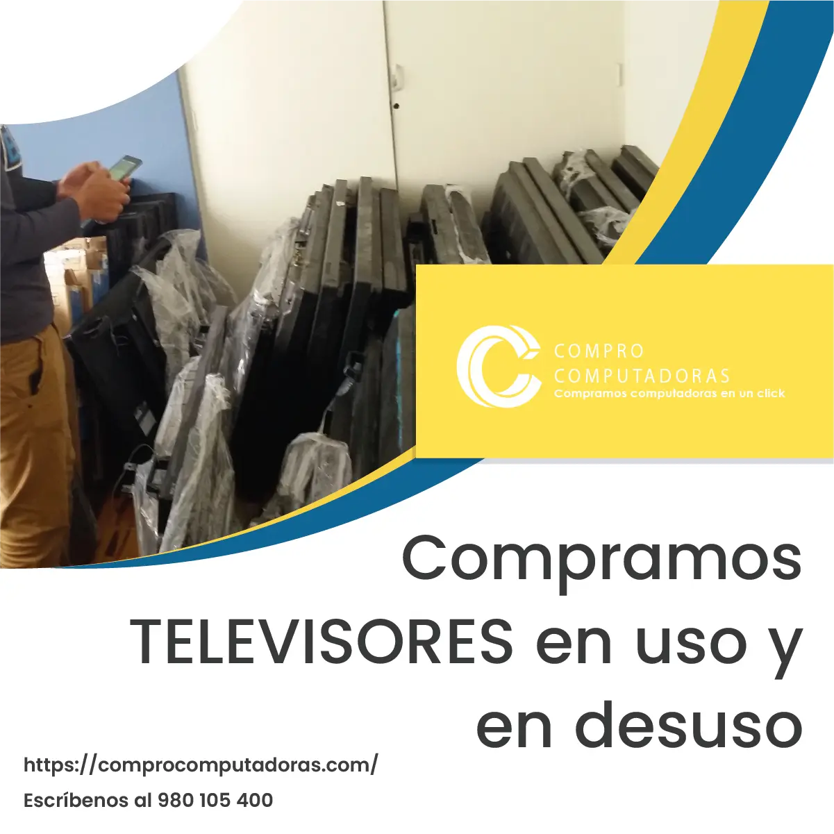 TIENES TELEVISORES EN DESUSO LO COMPRAMOS 