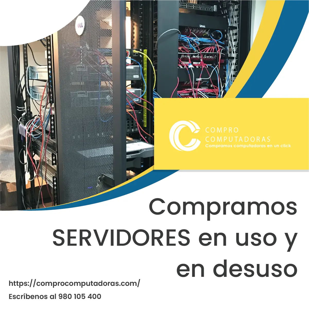 TIENES SERVIDORES ANTIGUOS LO COMPRAMOS 