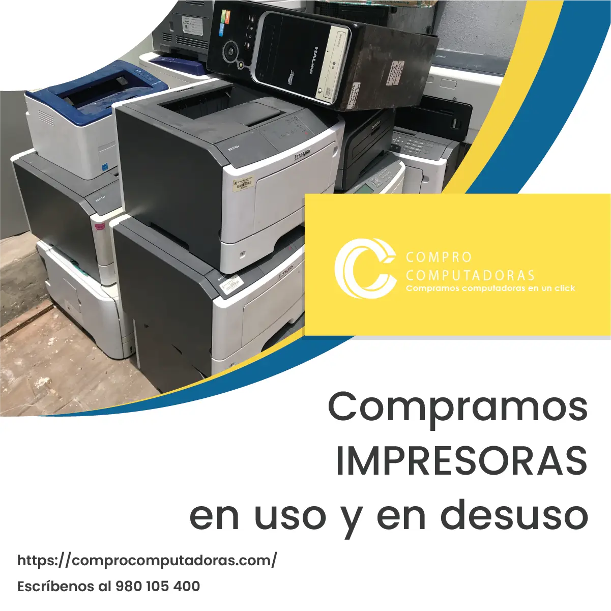 TIENES IMPRESORAS VIEJAS LO COMPRAMOS 